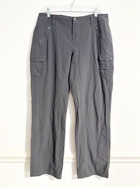 Kuhl Splash Roll Up Pants Gray Women's Size 14 Regular Hiking